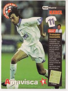 Collectionnisme sportif: los hombres de la 7 copa de europa amasvica (reverso h7marca-visitar) medidas 145-105mm